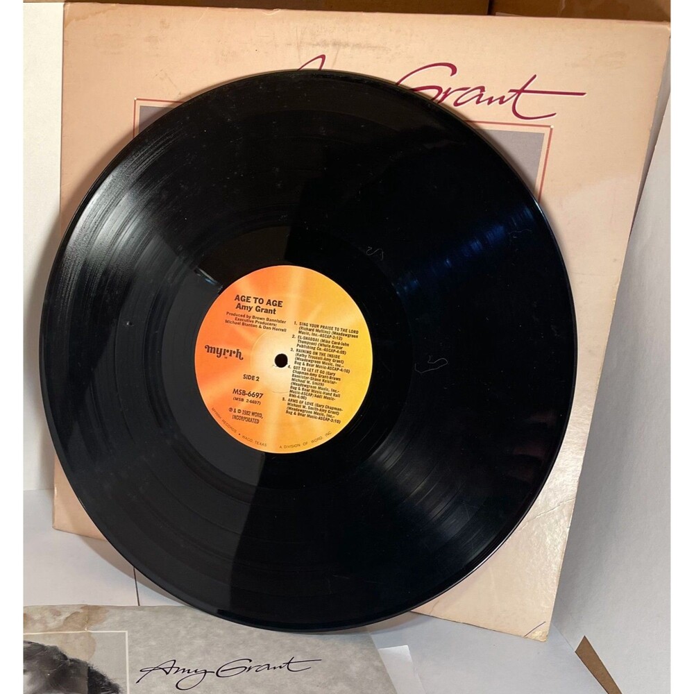 Amy Grant Age To Age Vinyl LP Record  Myrrh MSB6697 12 Inch - Picture 2 of 2